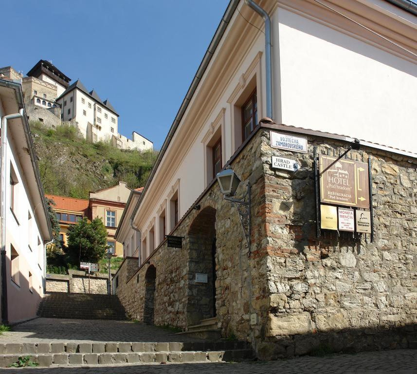 Hotel Pod Hradom Trenčín Exterior foto